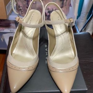 Tahari sling back pumps